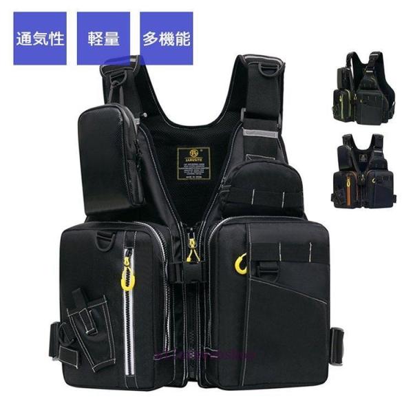 ■商品紹介■多機能なフローティング 背面部分には大きめな収納ポケットでルアーボックスやレインウエアなど収納できます。股ひも付、両サイドにサイズ調節ベルト、肩長さ調節ベルト付(マジックテープタイプ)メッシュで通気性も良く、蒸れにくく快適性を維...