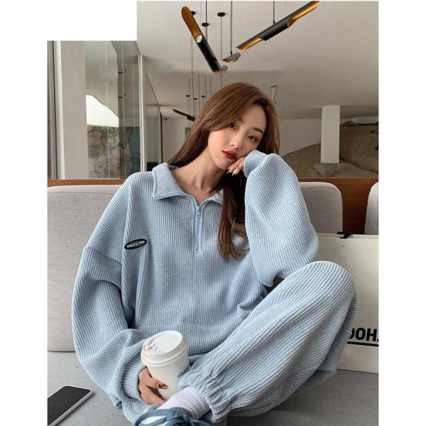 キーワード：セットアップ レディース 春秋 20代30代40代 長袖 ス 無地 春 夏 きれいめ ゆったり ダンス衣装 長袖 シンプル 薄手 細身 着痩せ 体型カバー ゆったり オシャレ 可愛い 大きいサイズ 夏コーデ 20代 30代 40...