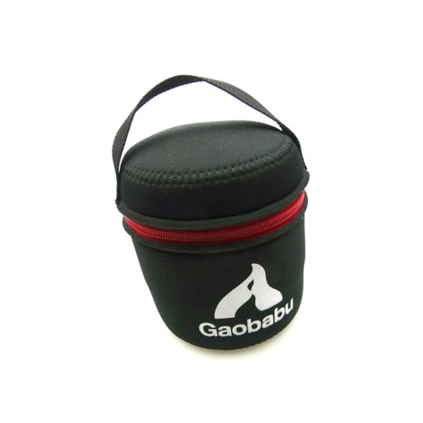ガオバブ(Gaobabu)Gaobabuネオプレーン手提げポーチ ネオプレン 丸型 ポーチ 収納ポーチ 小物入れ バッグインバッグ クッション性
