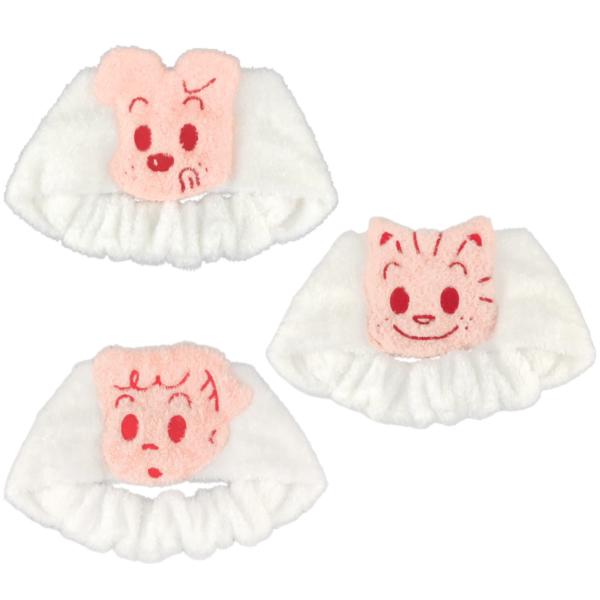 ポーチ付きヘアターバン OSAMU GOODS オサムグッズ ヘアバンド プレゼント RED TONE SERIES キャラクター グッズ