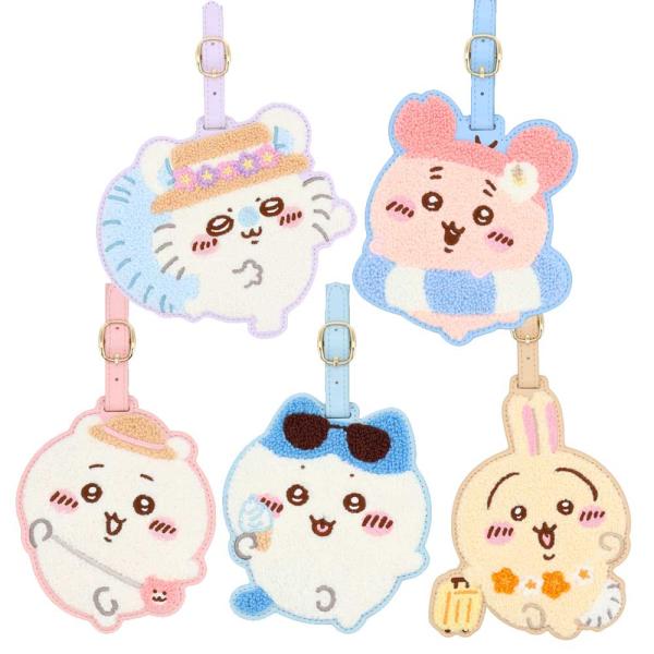 第2弾 ちいかわ トラベルシリーズ サガララゲッジタグ ちいかわ ハチワレ うさぎ モモンガ 古本屋 キャリーケース 名前タグ ネームタグ 旅行 旅行鞄 目印
