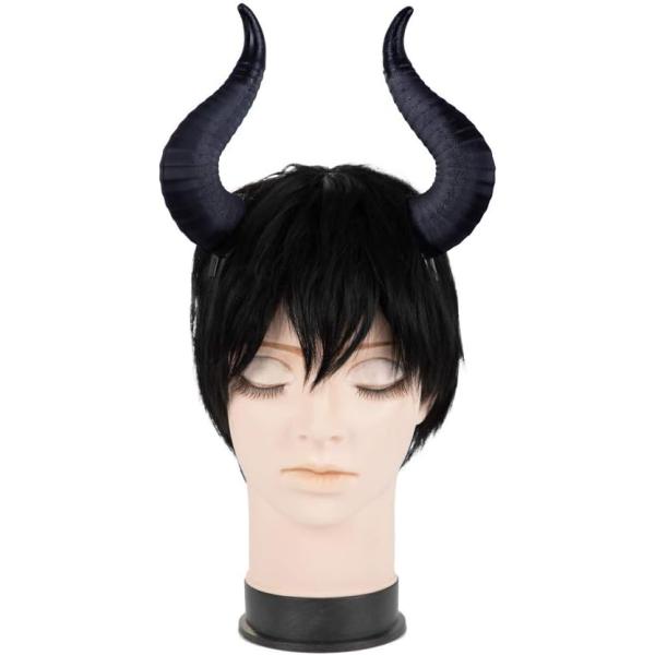 悪魔の角 2 コスプレ 仮装 衣装 クリップ付き 左右1セット ハロウィン