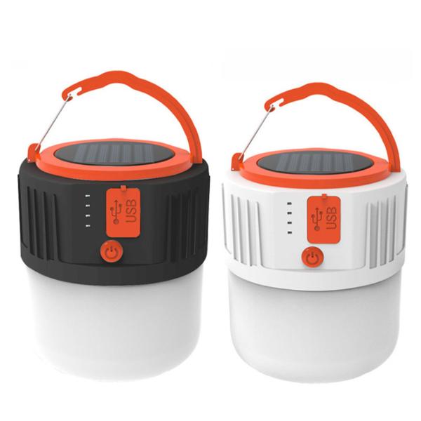 充電式ソーラーLEDランタン 24LED 充電ランタン 24灯 USB ソーラー 電池 アウトドア 懐中電灯 アウトドア キャンプ 非常用ランタン