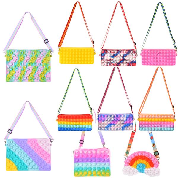PUFF バブルカラフルボールショルダーバッグ　ぬいぐるみ　シークレット虹の精霊 fit=scale-down,w=1200