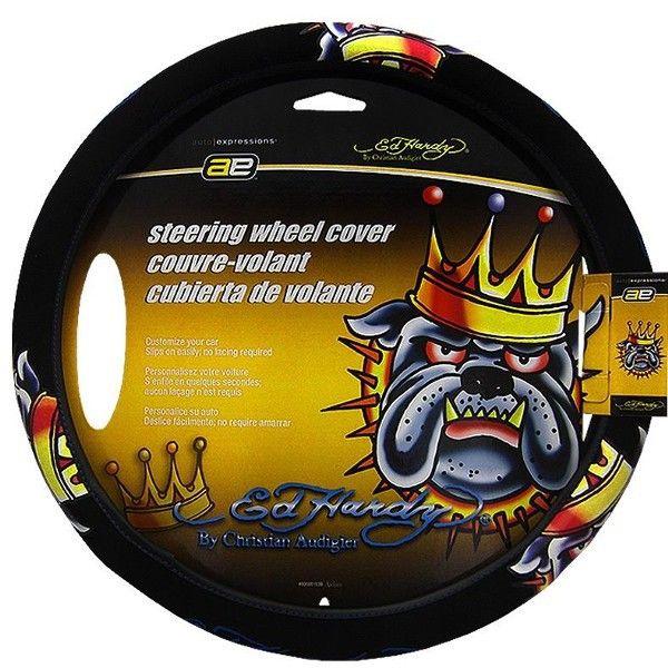 Ed Hardy エド ハーディ ステアリング カバー ブルドッグ 53ea0101g5e アメ車専門店 ガレージダイバン 通販 Yahoo ショッピング
