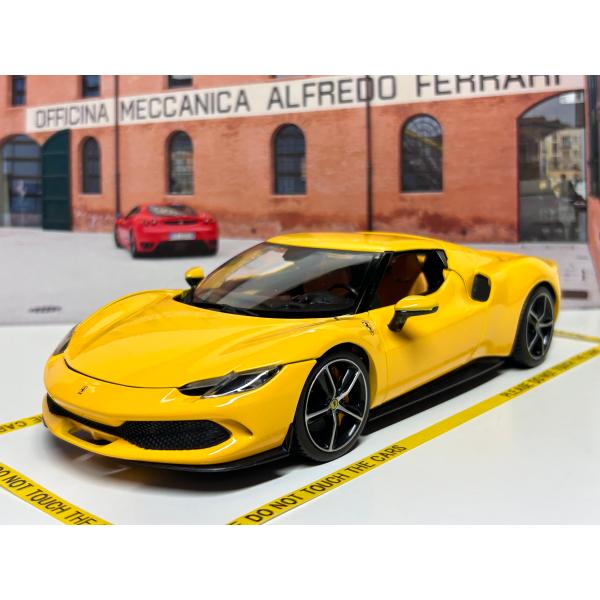 burago1/18 フェラーリF50 イエロー Ferrari F50 Spider Version in Gillo (Yellow) by BBR in italy