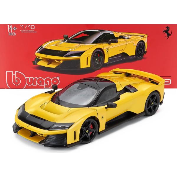 ブラーゴ 1/18 フェラーリ F80 2024 (イエロー) Bburago（ブラーゴ） ＜予約品＞ Burago signature 1/18 Ferrari F80