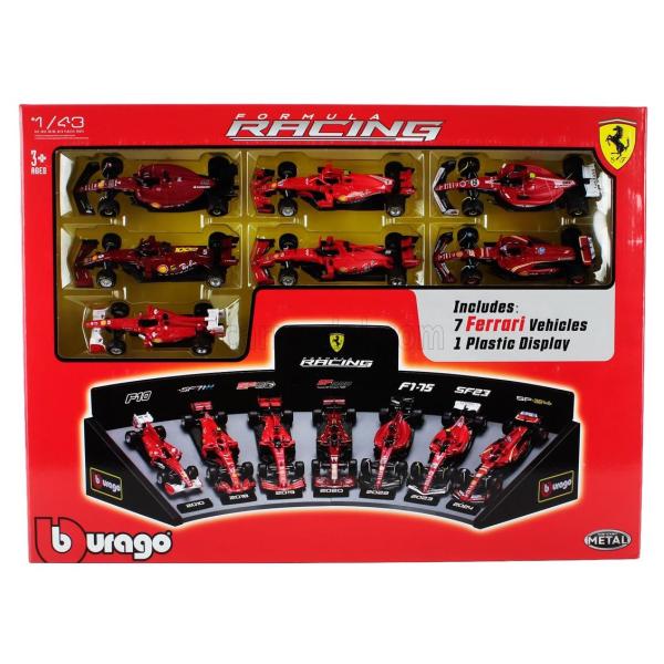 Bburago Burago 1/43 Ferrai F1 スペシャルセット マシン7台＋