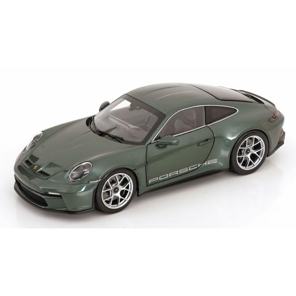 norev 1/18 Porsche 911 (992) S/T 2023 グリーンメタリック ポルシェ