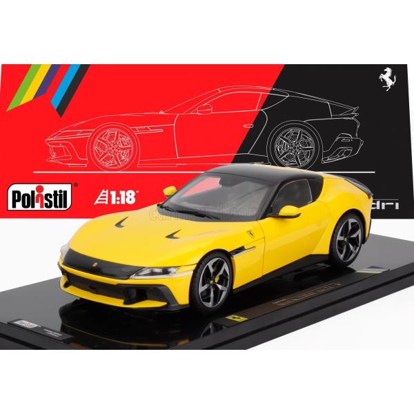 B.B.R ＜予約品＞ POLISTIL 1/18 Ferrari 12CILINDRI 2024 Giallo