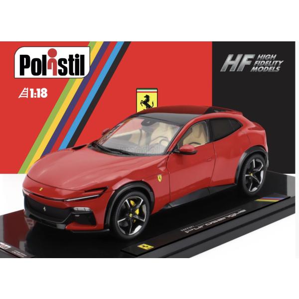 B.B.R 新発売！ POLISTIL 1/18 Ferrari PUROSANGUE 2022 Rosso corsa
