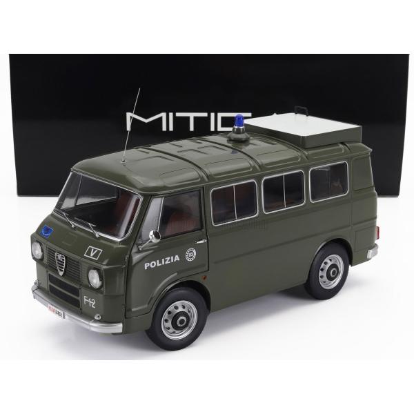 予約品＞ Mitica 1/18 Alfa Romeo F-12 MINIBUS 1-SERIES - POLIZIA