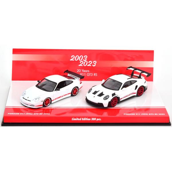 ミニチャンプス minichmaps 1/43 Porsche 911 2台セット 996-992 ミニチャンプス minichmaps 1/43 Porsche 911 2台セット 996-992