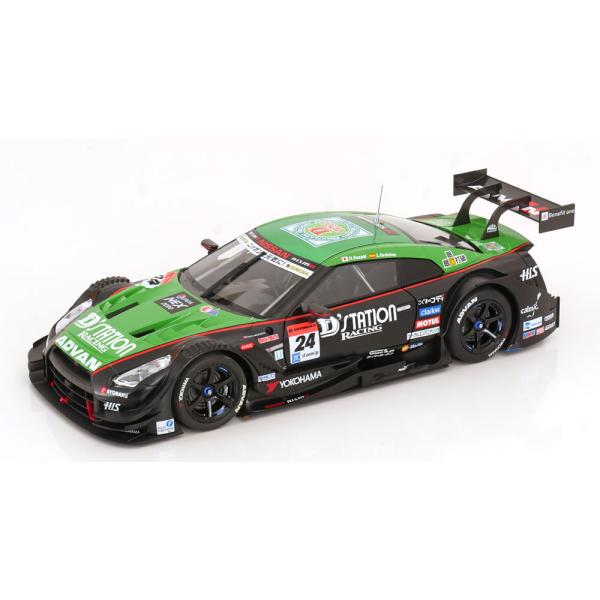 Ebbro 1/18 Nissan GT-R GT500 #24 Super GT Okayama 2015 Sasaki