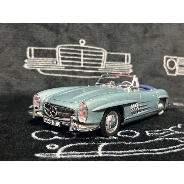 norev 1/18 Mercedes Benz 300 SL W198 Roadster 1957-1963 ライト