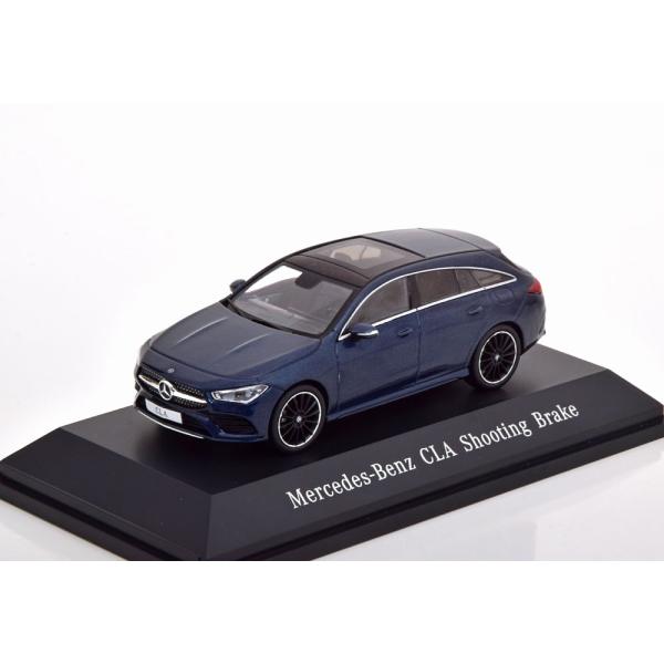 ベンツ　1/43ミニカー４台セット 分売可能 Spark 1/43 Mercedes Benz CLA Shooting Brake (X118) 2019 Denim blue