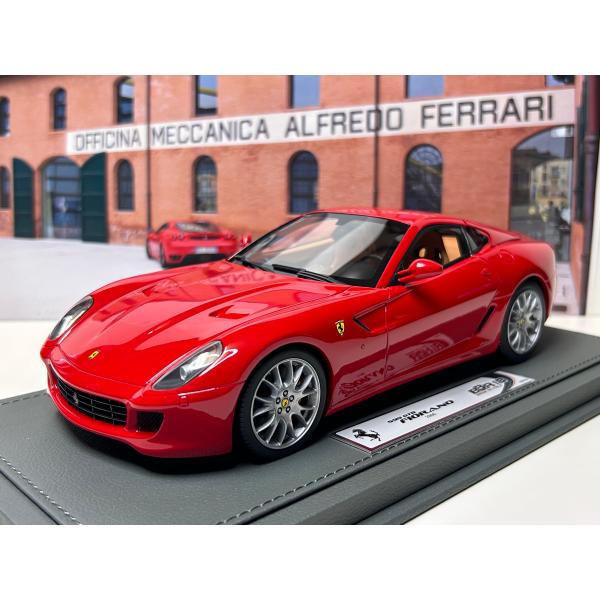 B.B.R 新発売！ BBR 1/18 Ferrari 599 GTB FIORANO MT Rosso scuderia