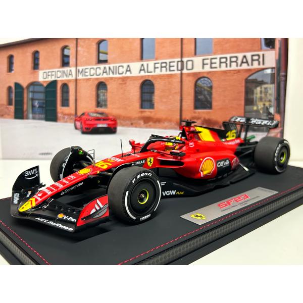 B.B.R BBR 1/18 Ferrari SF23 GP ITALY Monza 2023 C.Leclerc