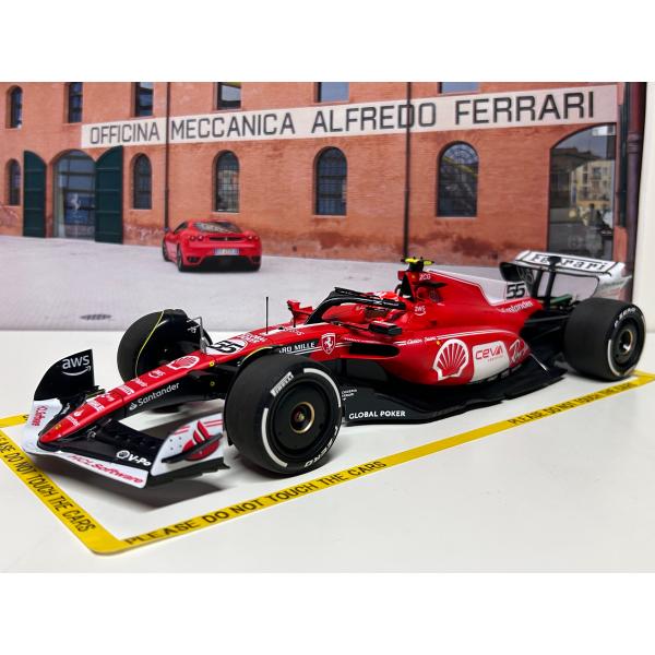 B.B.R BBR 1/18 Ferrari SF23 Las Vegas GP 2023 C. Sainz B.B.R BBR 1/18 Ferrari SF23 Las Vegas GP 2023 C. Sainz