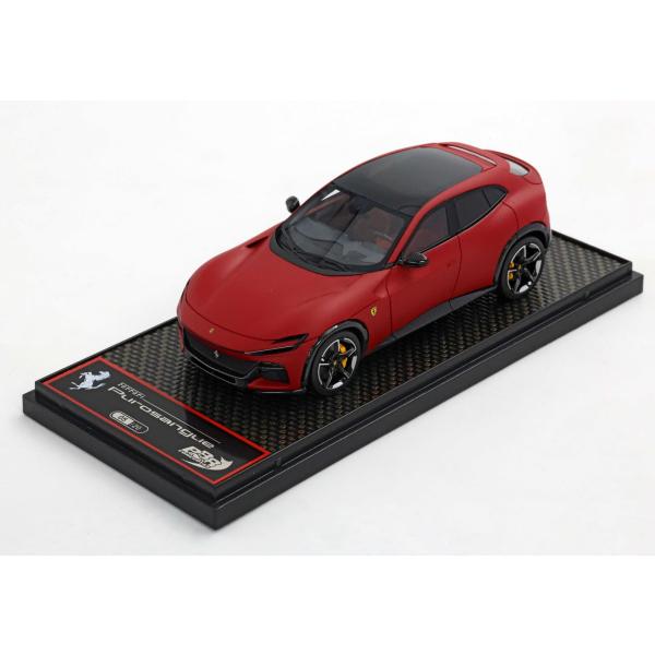 B.B.R 最新作 BBR 1/43 Ferrari Purosangue 2023 panoramic roof Rosso