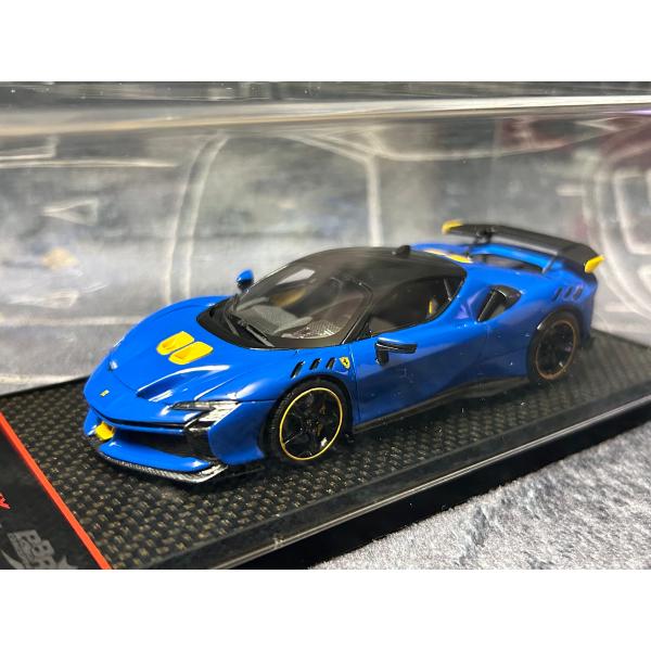 ミニカー Ryoryo B.B.R BBR 1/43 Ferrari SF90 XX Stradale Azzurro dino フェラーリ
