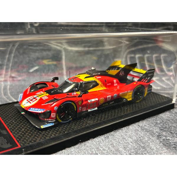 Miniature BBR Ferrari 499P #51 – 3e Aux 24H Du Mans 2024, échelle 1/43