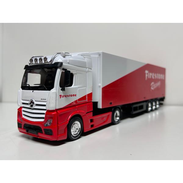 イタリアホーマトーイメルセデスフルトレーラー Amazon | burago 1/43 Mercedes Benz Actros トレーラー