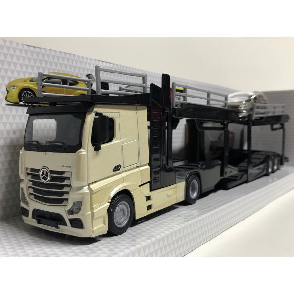 Bburago burago 1/43 Mercedes Benz Actros キャリアカー