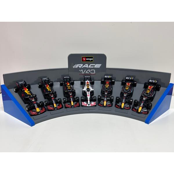 Bburago 特別版 burago 1/43 Red bull F1 展示フルセット マシン