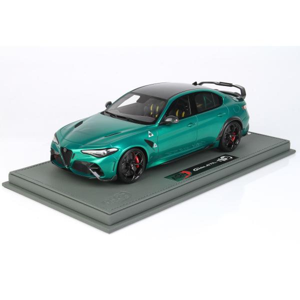 B.B.R BBR 1/18 Alfa Romeo Giulia GTAm Verde Montreal red
