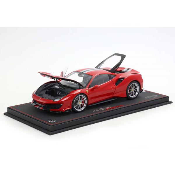 B.B.R ＜予約品＞ BBR 1/18 Ferrari 488 PISTA Rosso Corsa