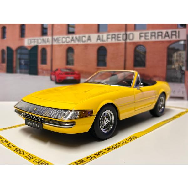 1/18 フェラーリ 365GTS/4 デイトナ・スパイダー イエロー ミニカー garage-forza_kkdc180615