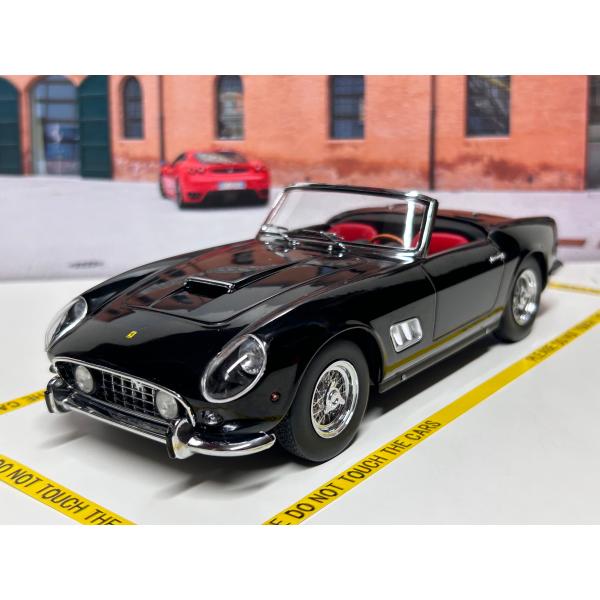 フェラーリ F250 1/18 ブラック ダイキャストモデル 大幅値下げ！ KKスケール KK scale 1/18 Ferrari 250 GT California Spyder 1960
