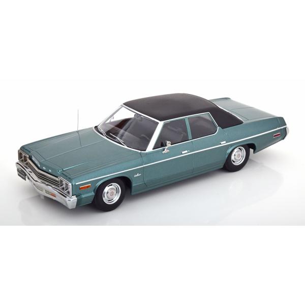 1974 Dodge Monaco 限定版ミニカー？ジャンク KKスケール KK scale 1/18 Dodge Monaco 1974 グリーンメタリック ダイ