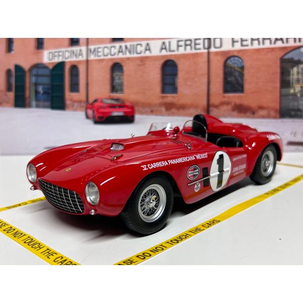 フェラーリのミニカーSET KKスケール KK scale 1/18 Ferrari 375 #1 Panamericana 1954
