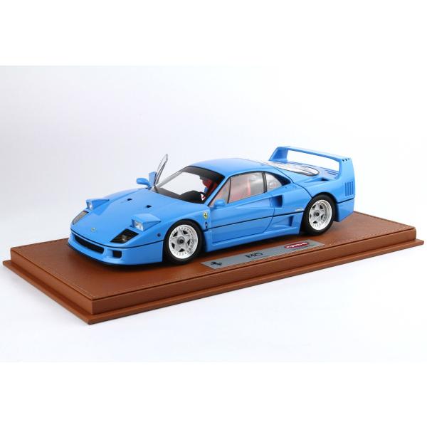B.B.R ＜予約品＞ BBR 京商 1/18 Ferrari F40 ライトブルー