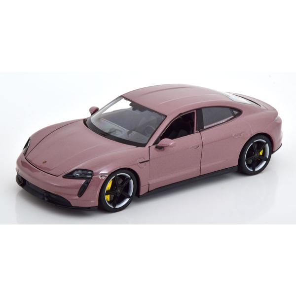 ポルシェ タイカン ターボS ピンク WELLY ミニカー 1/24 ポルシェ タイカン ターボS ピンク WELLY ミニカー 1/24 - メルカリ