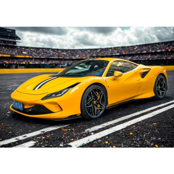 B.B.R ＜予約品＞ BBR 1/18 Ferrari F8 Tributo Giallo tristrato with