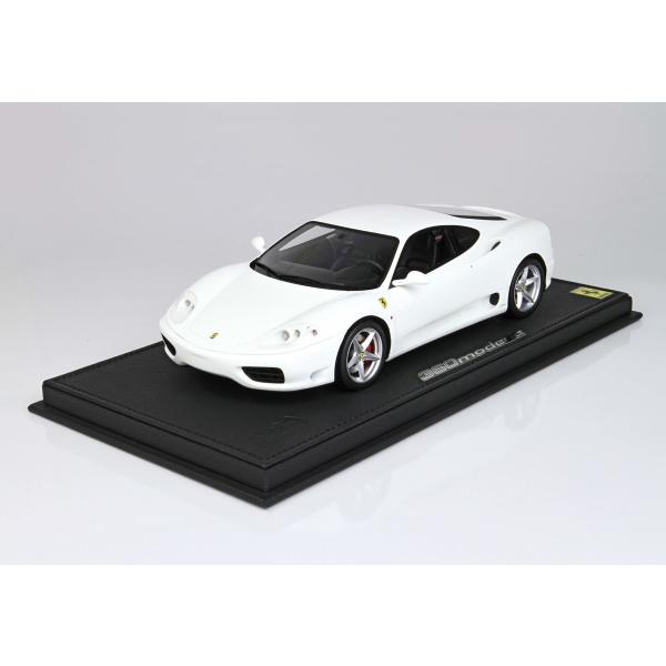 WEB限定カラー B.B.R ＜予約品＞ BBR 1/18 Ferrari 360 Modena MT Bianco awus BBR