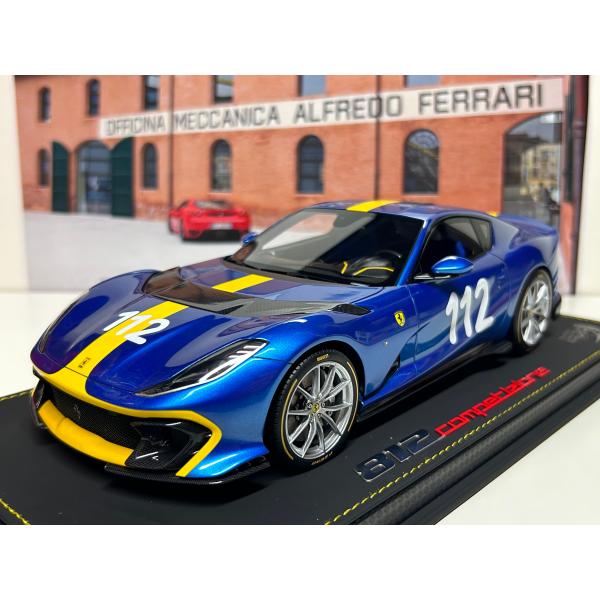 B.B.R BBR 1/18 Ferrari 812 Competizione Tailor made #112 Targa