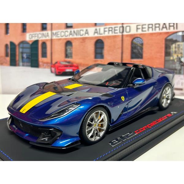 B.B.R BBR 1/18 Ferrari 812 Competizione A Blu Abu Dhabi フェラーリ