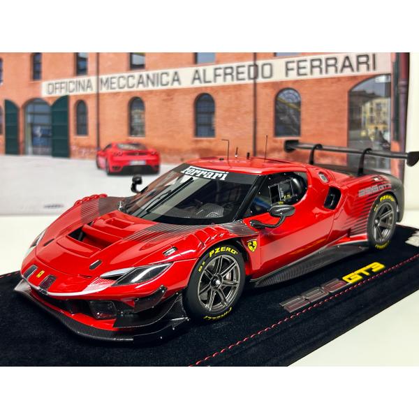 ferrari-180さま専用 Ferrari 333SP ル・マン モデルカー 1:18スケール、レッドの