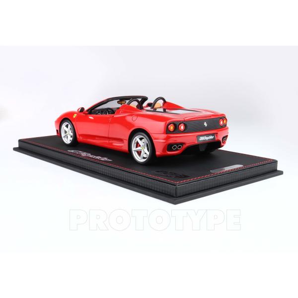B.B.R ＜予約品＞ BBR 1/18 Ferrari 360 Modena Spider F1 Rosso corsa