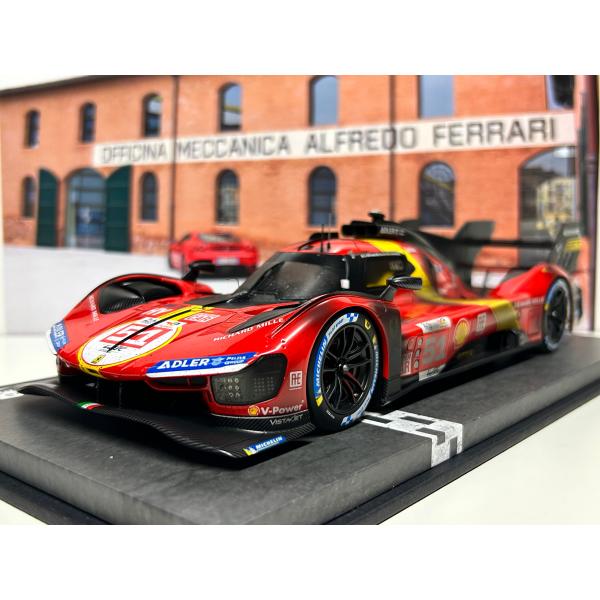 B.B.R BBR 1/18 Ferrari 499P Hypercar 2022 #51 ウェザリング
