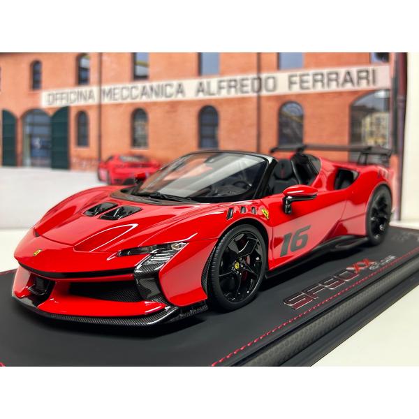 B.B.R 最新作！ BBR 1/18 Ferrari SF90 XX Spider Rosso corsa