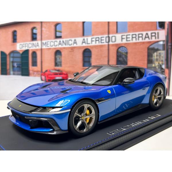 Ferrari ミニカー 青 B.B.R 新発売！ BBR 1/18 Ferrari 12 Cilindri Blu corsa