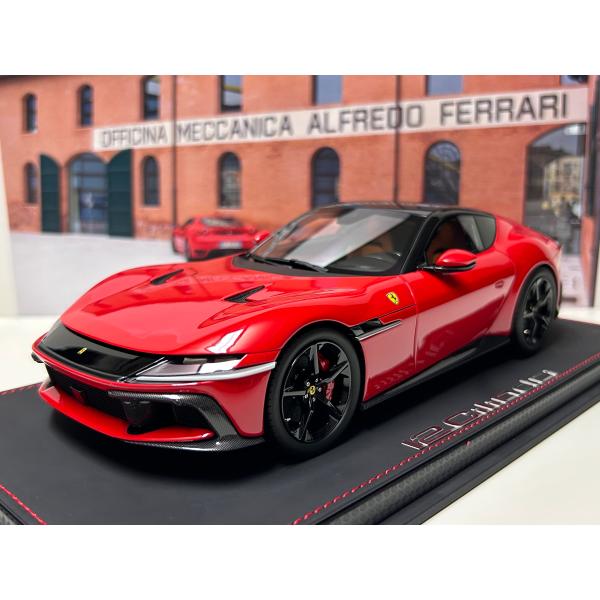 B.B.R 新発売！ BBR 1/18 Ferrari 12 Cilindri Panoramic roof Rosso