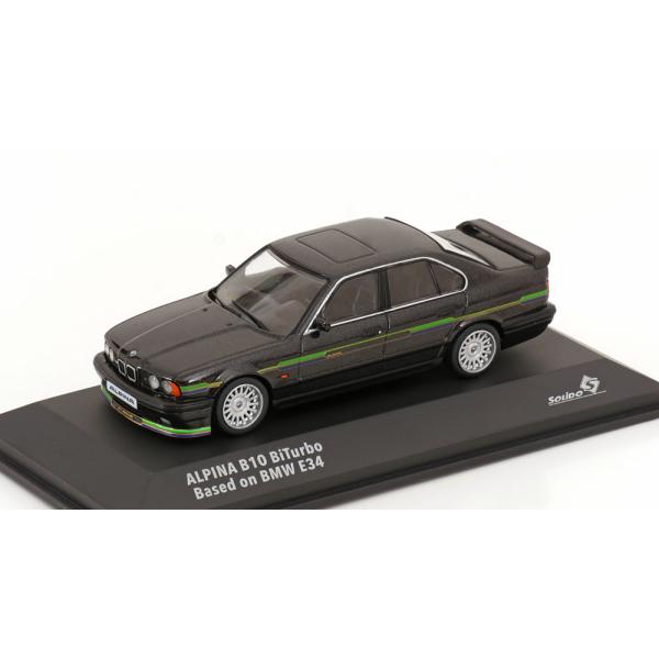 SOLIDO solido 1/43 BMW Alpina B10 E34 BiTurbo ブラックメタリック