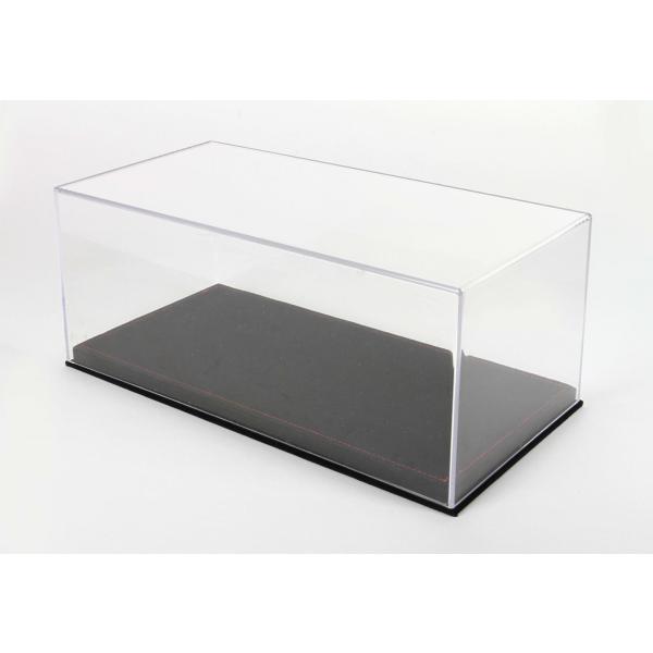 BBR 1/18 ディスプレイケース ブラックカーボンファイバーレザーベース garage-forza_vet1804d3