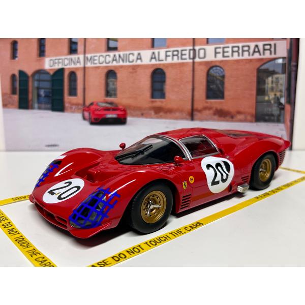Werk83 1/18 Ferrari 330 P3 #20 Le Mans 1966 Scarfiotti Parkes